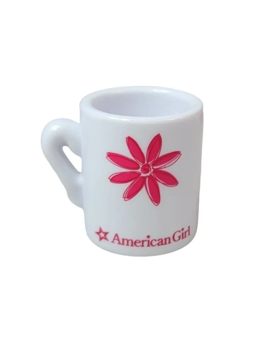 American Girl Cafe Replacements 4 Plates Daisy Mug Placement For 18